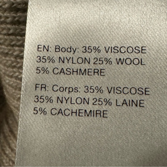 NWT Nanushka Canaan Cashmere Wool Blend Sweater Dress - Picture 9 of 9